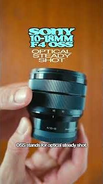Best SMALL lens for Sony Cameras