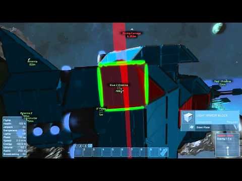 Space Engineers - Basic painting and symmetry tool tutorial