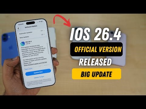 iOS 26.4 Big Update Released | What's New?