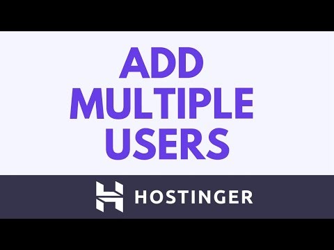 How To Add Multiple Users In Hostinger | Hostinger Account Sharing Tutorial | Manage Team Access