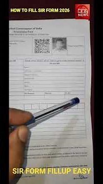 how to fill Enumeration form 2026 | SIR FORM FILLING step by step easy learning | #sir #viral