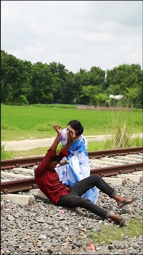 Scary Fake Train Horn Prank For Laughing! | Sagor Bhuyan