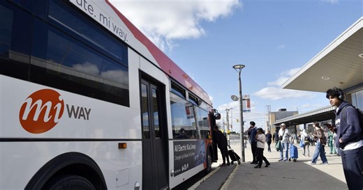MiWay shifts transit service during holiday period starting Dec. 22