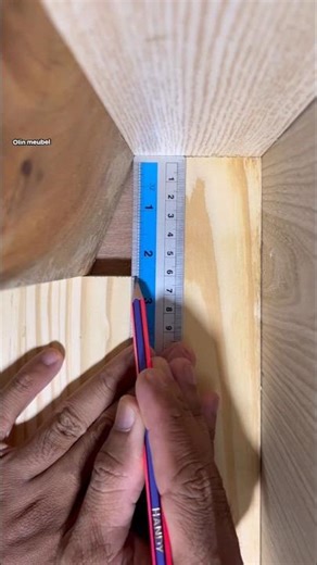 How to measure the position of wooden corner #diy #woodworking #working #tips #ideas #carpentry #art