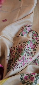 83K views · 840 reactions | RUNNING 10 MINS LATE... 1:10pm CT now Kasuti Hand Embroidery on Authentic Vidharba Tussar with Karvati Kinnar Woven Borders....today, Dec 17th at 1pm This is for all the saree connoisseurs on my page. If you like handloom and hand embroidery, this is for YOU! Six Yards Of Weave By Keka | Six Yards Of Weave By Keka | Facebook