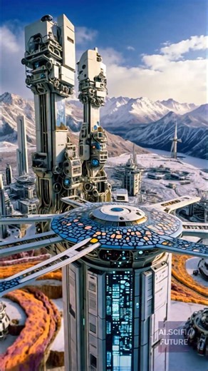 1.7K views · 902 reactions | Elsewhile ❄️ #wintermyth #snowdream #alienplanet #alienbeauty | ai.scifi.future | Facebook