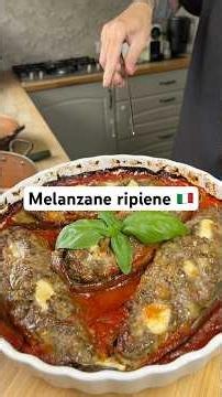 🇮🇹 Melanzane ripiene 🍆