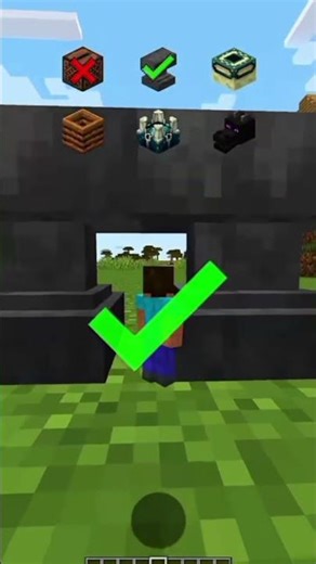 “Minecraft But I’m Tiny and Everything is Giant!”#minecraft #shorts #small