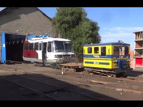railbus - Bolivia - Sucre - Potosi - ferrobus over the Andes