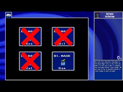 Final Fantasy NES Ultimate Challenge: Solo Black Mage No Class Change (Part 4)