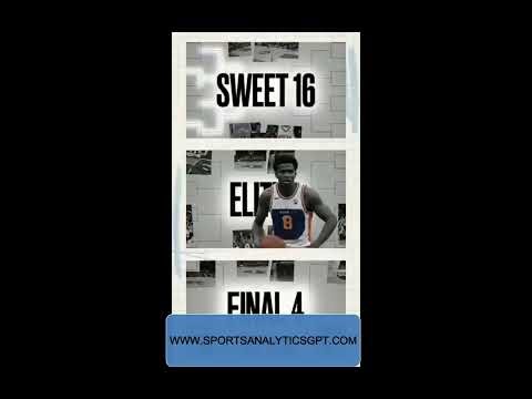 ·SportsAnalyticsGPT Tutorial: Get Winning NCAA Bracket Picks with AI Data