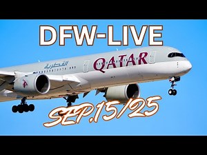 🔴✈️LIVE Plane Spotting at DFW Airport | Dallas/Fort Worth International | Live ATC & Arrival