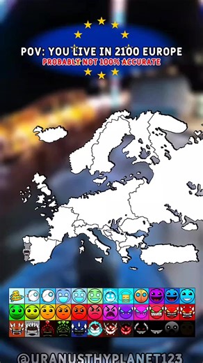 pov you live in 2100 Europe #africa #geographythroughmaps #fypviralシ #mapguide #mapping