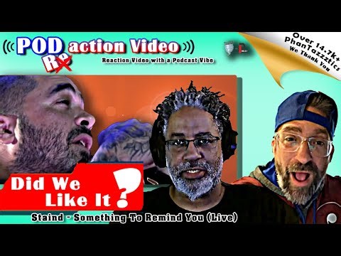 🎶REACTING to Staind 'Something To Remind You' (Live)🎶#reaction #staind #aaronlewis