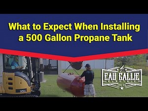 What to Expect When Installing a 500 Gallon Propane Tank - Eau Gallie Electric - Melbourne, Florida