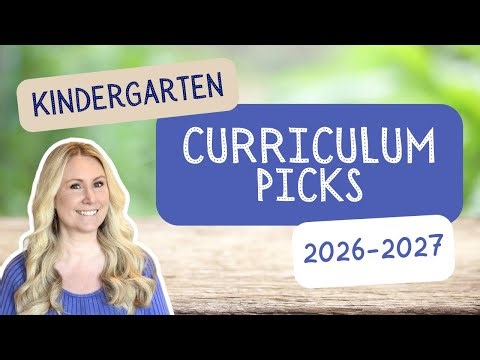 Kindergarten Homeschool Curriculum Picks | 2026-2027