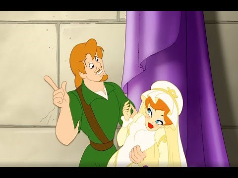 Tom and Jerry: Robin Hood and His Merry Mouse ending kiss