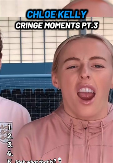 Chloe Kelly Cringe Moments (Part 3) #chloekelly #chloekellycringe #chloekellymoments #bethmead2022 #chloekellyaura