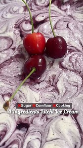 19K views · 105 reactions | 4 Ingredients Litchi Ice Cream  ❣️ Ingredients in comments  Ice cream, dessert, ingredients, easy recipes, no cooking , quick recipe, summer vacation, kids, mousse, healthy #easyrecipes #dessert #summerrecipes #icecream #litchi | ohmyvegggies | Facebook