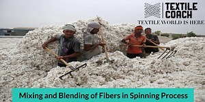 Mixing and Blending of Fibers in Spinning process