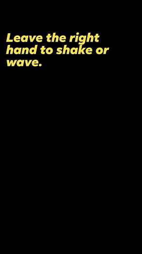2.6K views · 10K reactions | Ladies, always carry your purse on your left side to leave your right hand ready to shake someone's hand or wave hello. #lifeskills #etiquette #polished #refinement | From the Inside-Out School of Etiquette, LLC | Facebook