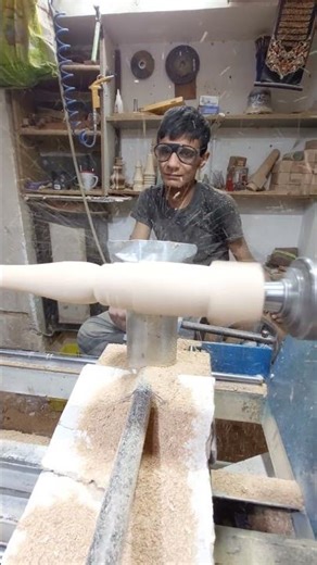 CNC Copy Lathe Magic — Turning Rough Timber into Perfect Curves!