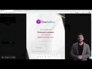 Certificates in Coursebox - How to set them up