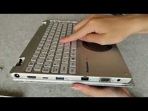 画面故障ジャンクなCF-QV8をスラブトップ化する【Let'snote】