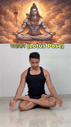Padmasana (lotus pose)