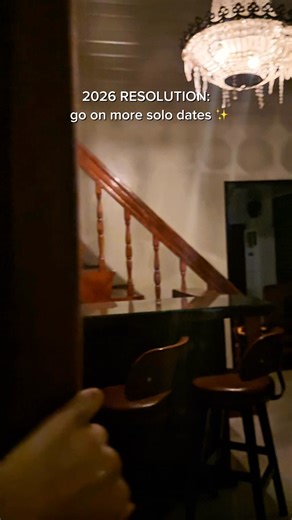 U.T.S. (Under The Stairs) on Instagram: "2026 resolution: go on more solo dates ✨ Because romanticizing your own company is a lifestyle. Book a table for one, take your time, order your favorite. 📍3158 Acacia St., Cebu City 📩 DM us on FB/IG for table reservations #UnderTheStairs #Cebu #CebuBar #HiddenGem #reelsph"