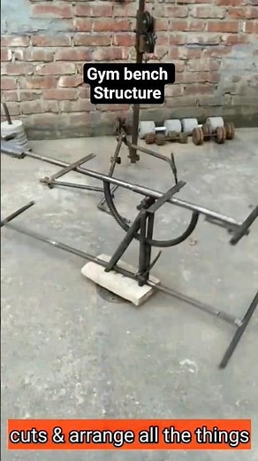 DIY Gym Bench! 💪#gymbench