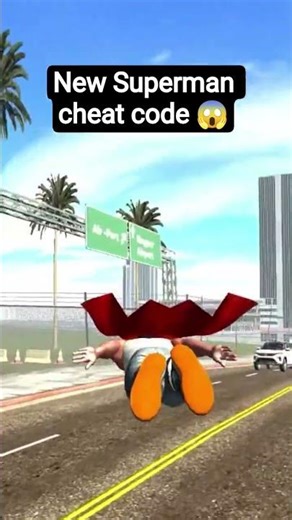 new Superman cheat code ☠️😱 in Indian bike heavy driver game #gaming #shorts