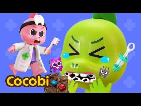 New⭐🦷Brush your teeth after eating sweets! | The Cocobi Dentist - EP4 | Cartoon for Kids