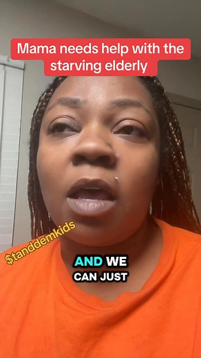6.6K views · 284 reactions | Mama needs help with the starving elderly #realisticmomlife #helpingothers #elderly #community #helpme | Taz and Dem kids | Facebook