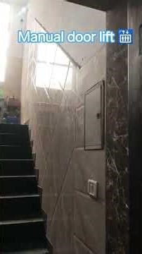 manual door lift 🛗 #love