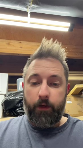 Sick toddler = unhinged looking dad. Fuck I need a haircut. #dadpreneur #sidehustle #ebaystandardenvelope