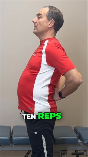 Standing Lumbar Extensions If you sit a lot or your low back feels tight, this simple standing extension can open the spine and take pressure off irritated discs. Many people dealing with back pain, sciatica irritation, or disc-related pain find this movement helpful. https://www.ibthcc.com | Dr. Walter Salubro - Back To Health Chiropractic Centre | Facebook