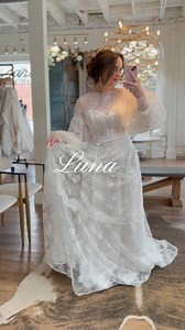 Meet Luna: Your Dream Boho Bridal Look! . . Effortlessly chic and full of bohemian charm, Luna is the dress that speaks to the free spirit in you. 🌙✨ | Surebride