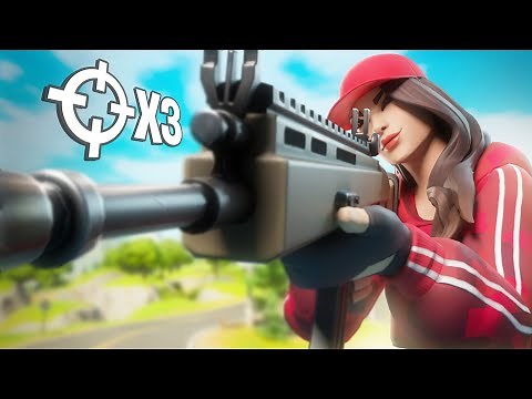 COMMENT TRIPLER SON AIM SUR FORTNITE !
