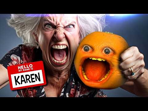 Annoying Orange - Angry Karens Supercut!