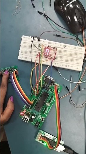 Hex Keypad Interfacing with ATmega32A using AVR Assembly