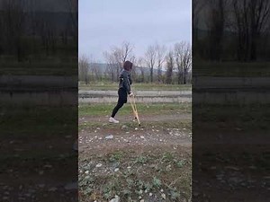 Onelegged amputee on crutches slow - mo