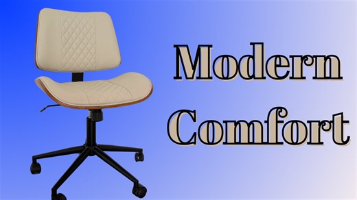 Watch Computer Chair with a Modern Look and Great Back Support on Amazon Live