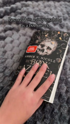 Readers will use ANYTHING as a bookmark 🤣📚