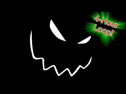 Oogie Boogie 4-hour Projection Animation Loop Decoration w/ Calming Crickets!