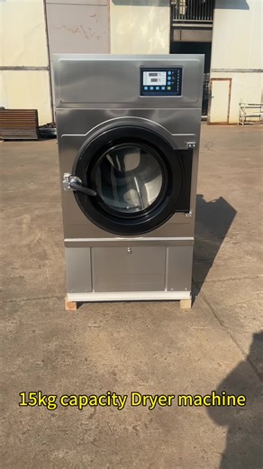 A 15kg capacity dryer#Washingmachine #laundry #Commercial #drycleaning