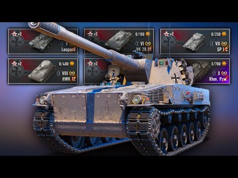 The BEST All-Purpose Light Tank Tech Tree! - Borkenkafer