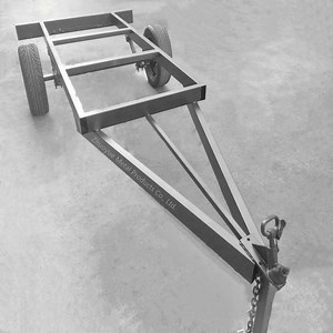 [Hot Item] Aluminum or Steel Utility Van Travel Trailer Frames OEM