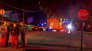 Police say a husband and wife have been shot dead in Iowa, and a suspect was injured in a house fire