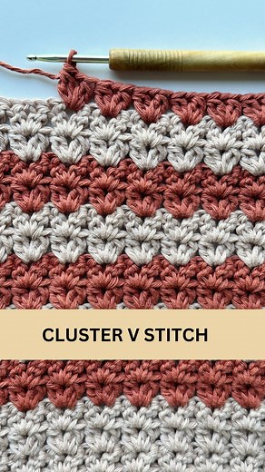 9.6K views · 42 reactions | It’s Cluster V-stitch day! Don’t be afraid to experiment with colors in your crochet projects. 珞 I’ve shared some helpful content in my Highlights titled “Tips and Tricks,” so check it out!  P.S. Coaster crochet pattern in my previous reels  #crochetsweater #crochetpattern #crochetvideo #crochetoutfit #crochetfashion #yarnclub #handmadecrochet #crochetforsale | TheMailoDesign | Facebook